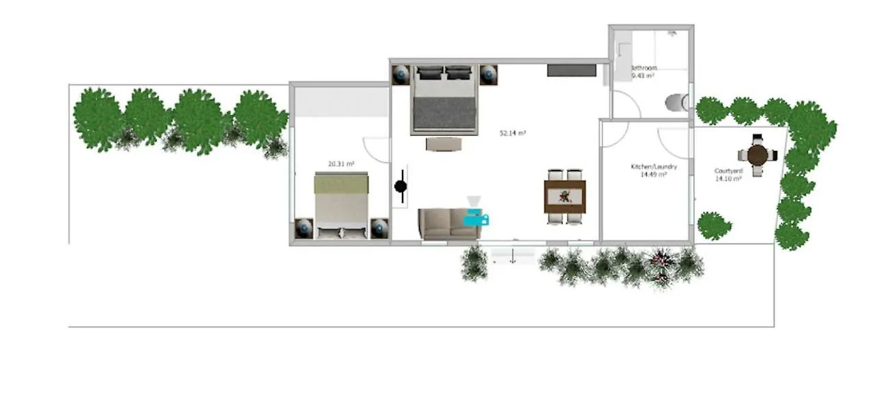 شقة Jacaranda House Garden Suite بريزبين